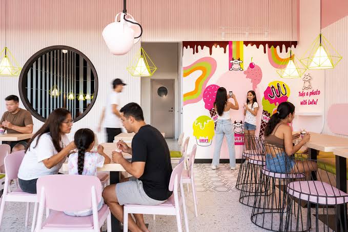Ice cream shop